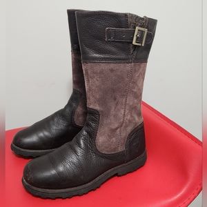 Timberland Toddler Girls Brown Leather Boots Size 4